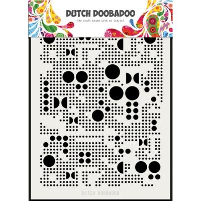 Dutch Doobadoo Schablone - Various Dots